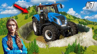 Start with $0 in a huge HOLE! 🚜 #7