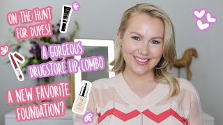 GRWM Trying New Makeup! | Drugstore + Luxury Beauty | June Giveaway OPEN