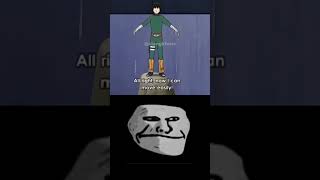 rocklee🔥💀 #beats #trollface #rocklee #chuninexams #fypシ゚viral #shortsviral #short #spedup