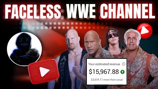 How to make a faceless WWE YouTube channel with AI (Youtube Automation + New Niche)