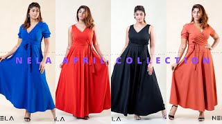 NELA APRIL COLLECTION | නවතම ගවුම් මෝස්‌තර | NAWATHAMA GAWUM MOSTHARA | PARTY FROCKS DESIGNS 2023 |