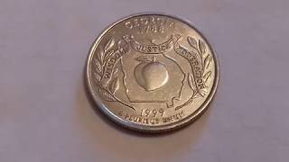 QUARTER DOLLAR 1999. ДЖОРДЖИЯ