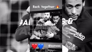 NEYMAR confirma en su Instagram la ida de MESSI al PSG