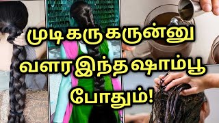 முடி கரு கருன்னு அடர்த்தியாக வளர இன்ஸ்டன்ட் ஷாம்பூ | how to hairgrowth fast in tamil |