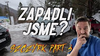 Obytňákem na lyže, na divoko v zimě . VLOG #3/3