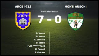 Arce 1932 Vs Asd Monti Ausoni (U15 partita completa)