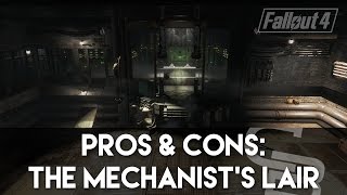 Fallout 4 - Pros & Cons: The Mechanist's Lair! (Fallout 4 Settlement Review)