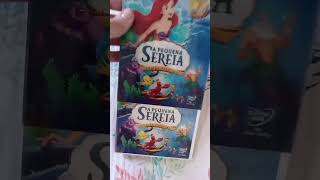 Dvd da Pequena Sereia ( edição especial) antigo #disney #shorts #filmes