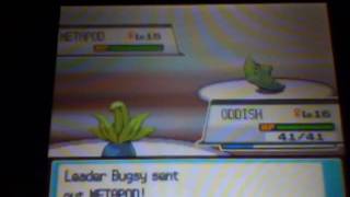 Bugsy Gym Battle (Pokemon Soul Silver)