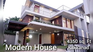 Modern house for sale near Kakkanad | 4350 sq.ft | 4 bedrooms | Rs.3.30cr | 1.5 kms to civil station