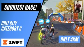 SHORTEST RACE ON ZWIFT!