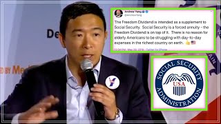 Andrew Yang on “Will UBI ever replace Social Security?”