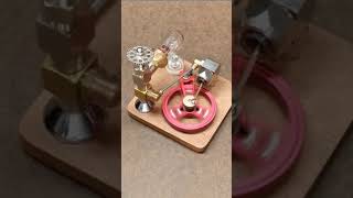 Speed-Controlled Ringbom-Stirling Engine #shorts