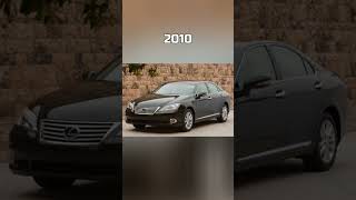 Evolution of Lexus Cars (1990~2022) #shorts