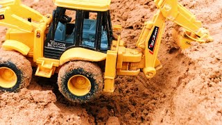 Bruder JCB midi Backhoe Loader Unboxing Video | Kids Playing with Toys |