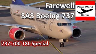 SAS Boeing 737 Farewell Video // Scandinavian Airlines retires last 737-700 in November 2023