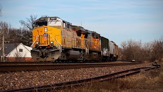 UP Jefferson City & BNSF Cuba Sub Rail Action in St. Louis! (2/5-2/8/24)