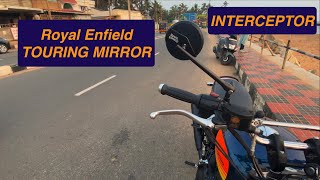 Touring Mirror - Royal Enfield Interceptor 650 - Walk around, Riding view