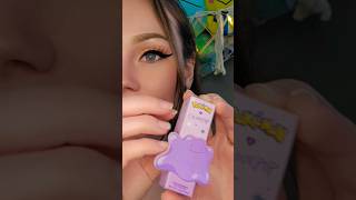 #asmr Try on the new #colourpop #Pokémon #ditto ph lip balm with me! #tapping #mouthsounds #makeup