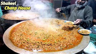 Beef Tawa Fry keema ! Keema recipe ! 40 Years Old Shakeel Chanp House in Multan