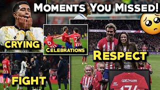 Unseen Moments Of Real Madrid Vs Atletico Madrid