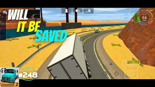 Deadly Turns | Can This Truck Be Saved | Grand Truck Simulator 2 | Gameplay #248