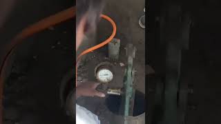 bathroom water pipe pressure testing