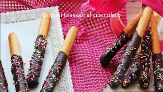 Grissini Glassati al cioccolato