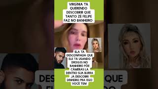 Virgínia suspeita que Zé está usando droga #virginia #silviosantos #zefelipe #fofocas #davi