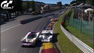 GRAN TURISMO 7 | PSVR2 | Sauber C9 | Multiclass race at Spa |