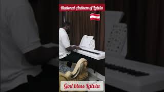 🇱🇻 National Anthem of Latvia 🇱🇻 - Piano - Marymike