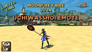 Uchiwasshoi - Emote Showcase | FFXIV Moonfire Faire (2024)