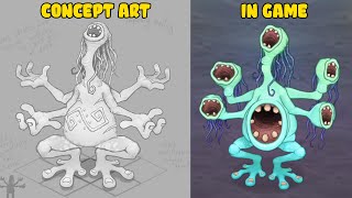 ALL CONCEPT ART & OFFICIAL MY SINGING MONSTER