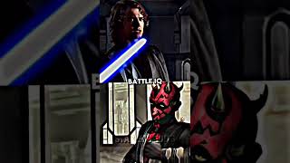 Knightfall Vader Vs Darth Maul | #starwars #shorts