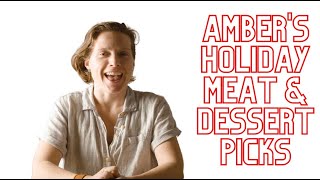 Amber's Holiday Meat and Dessert Picks