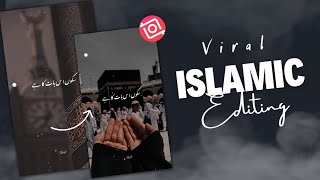 Islamic urdu poetry video editing in Inshot Video Editor ~ islamic reels video editing