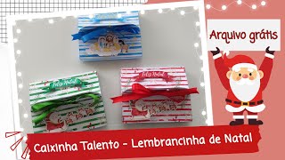 CAIXINHA TALENTO - LEMBRANCINHA DE DE NATAL | YOU MIMOS - DIY PASSO A PASSO