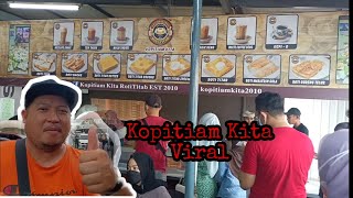 Roti Titab Famous Kota Bharu di Kopitiam Kita || Sarapan mana tu || Tempat makan best Kelantan