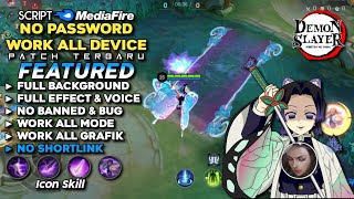 Script Skin Benedetta Shinobu Kocho Demon Slayer No Password | Full Effect & Voice - Latest Patch