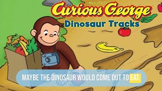 Curious George: Dinosaur Tracks | Animated Children's Read Aloud Books 📘🌟