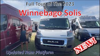 Tour The ALL NEW 2023 Winnebago Solis BUT59PX Pop-Top B-Class RV On The Updated Ram Platform