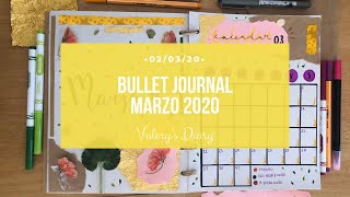 Bullet Journal Marzo 2020 🥀 | Valery’s Diary 🖋💓