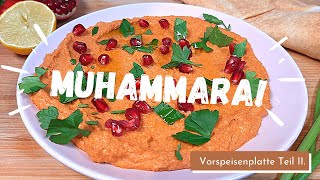 Mezze 2. Teil: Muhammara | veganer Walnuss-Paprika-Dip