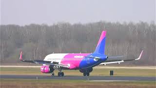 Plane Spotting 🔴 #EINDHOVEN AIRPORT WIZZ A320's & RYAN 737's