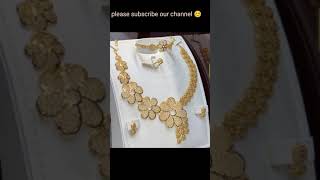 ❣️Latest Dubai style short and heavy Gold necklace designs/दुबई वाले नेकलेस के डिजाइंस।