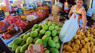 Kadiwa Market Dasmariñas Cavite. Mangga, Saging, kamote, gulay, wet goods, tara mamalengke