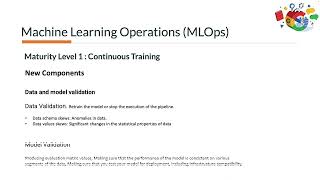 Maturity Level 1 of ML OPs in Machine Learning (Lecture 33)