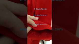 JYB191015 RED - COAT WINTER WANITA - LONG COAT BIG SIZE