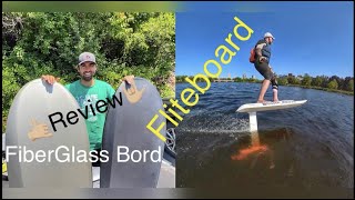 Fliteboard Fiber Glass Boards WORTH IT?? Ride, Comparison, Review