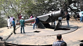 Mumbai Elephanta Island Cannon Trek Video || Gharapuri Mumbai Tourist Place | Elephanta Caves Mumbai